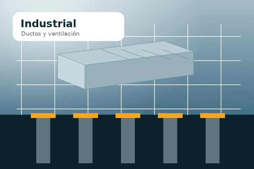 Proyecto industrial de ventilación y ductos